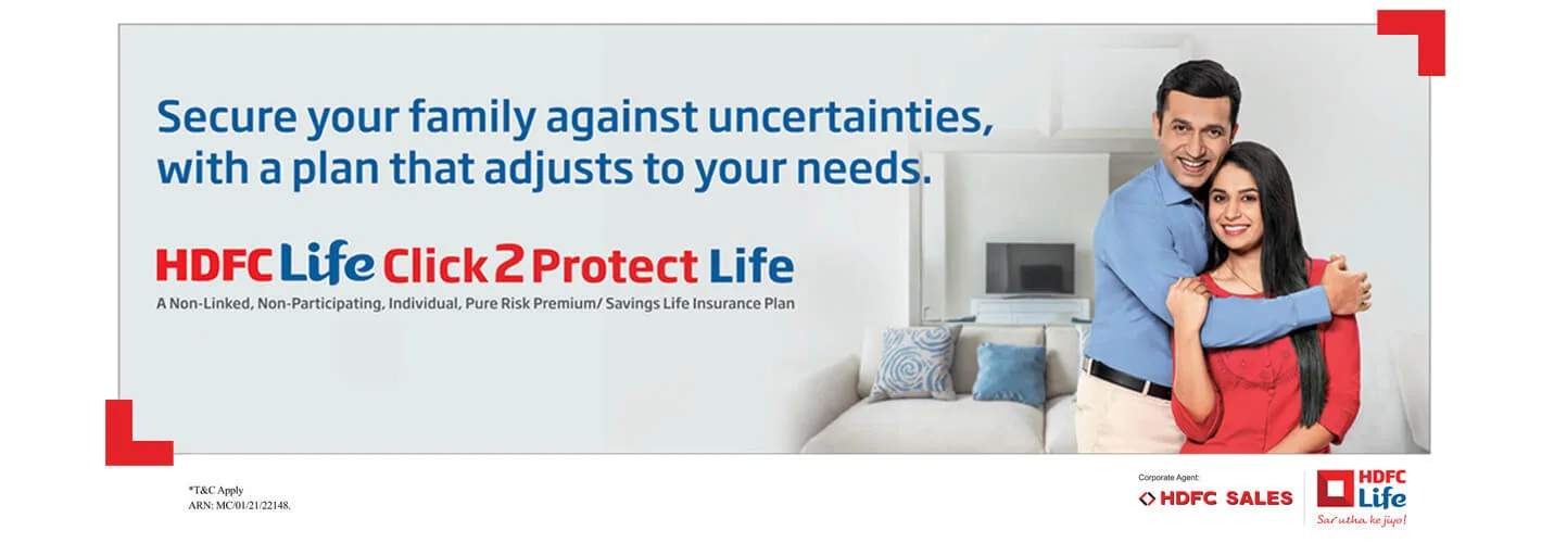 HDFC Term Life Insurance Plans - HDFC Life Click2Protect Plus