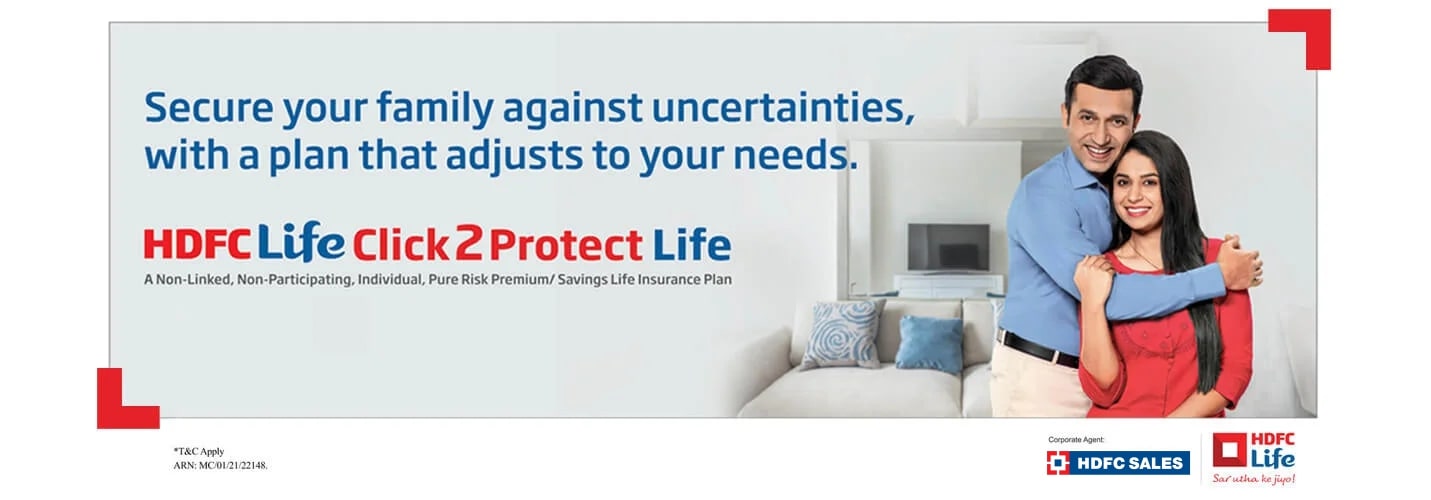 HDFC Term Life Insurance Plans - HDFC Life Click2Protect Plus